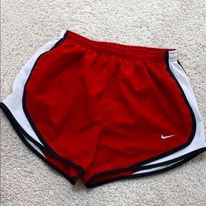 RED Dri-Fit Running Shorts